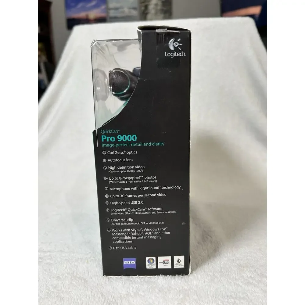 Logitech QuickCam Pro 9000 Web Cam